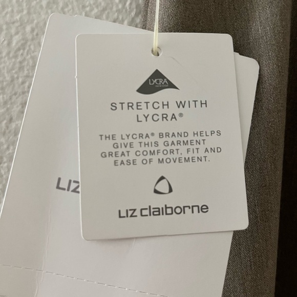 NWT ☀️Liz Claiborne Tan Conservative Office Career Maxi Skirt 8 - Picture 7 of 7